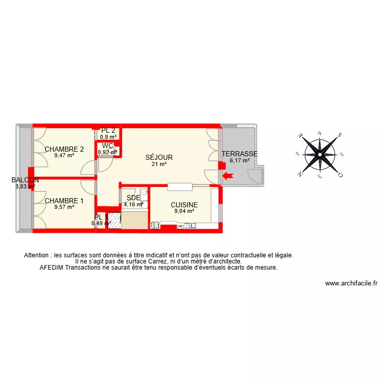 BI 28418. Plan de 14  et 72 m²