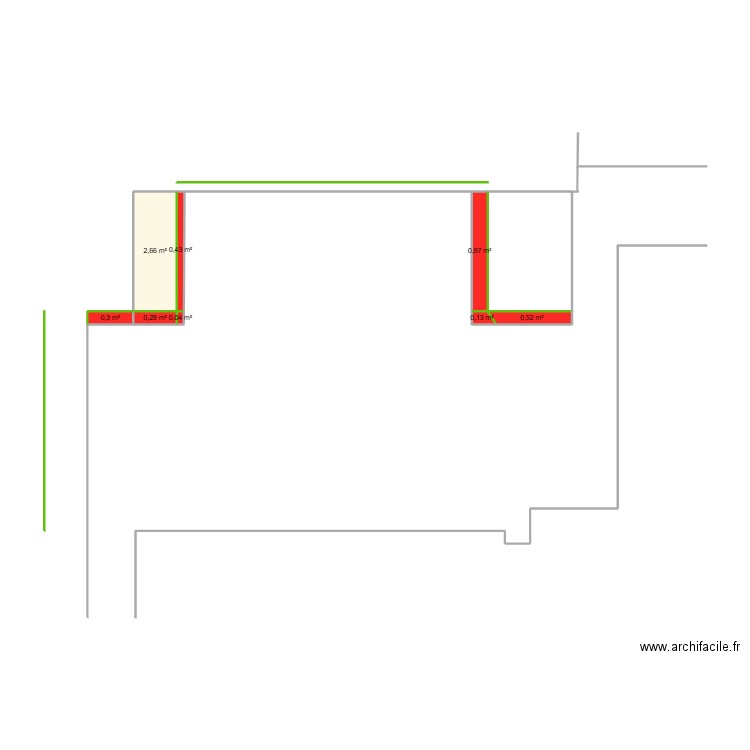 version2. Plan de 8 pièces et 5 m2