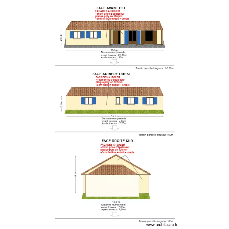 DP03 BOUYER. Plan de 