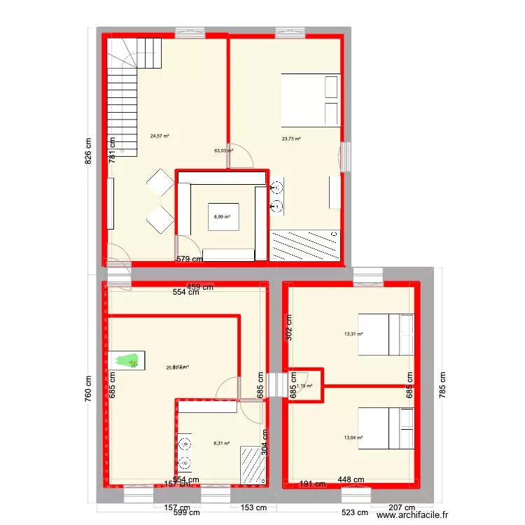 lll etage. Plan de 