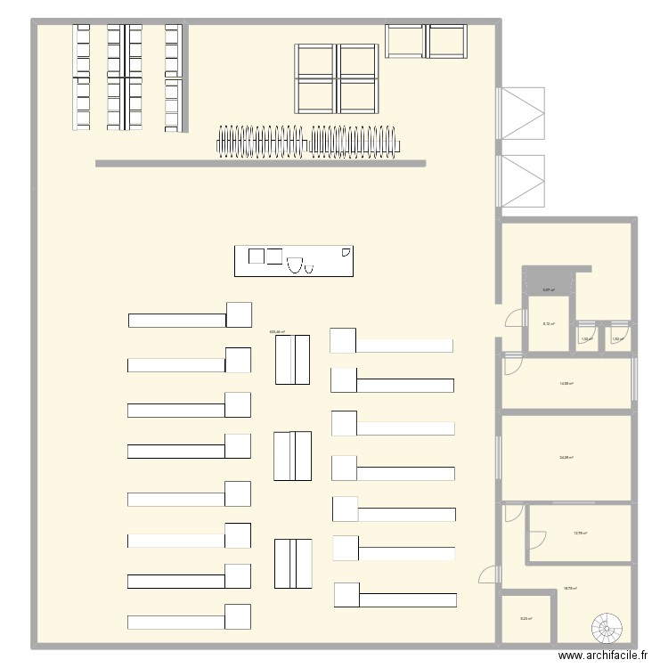 ATELIER JMTC. Plan de 10 pièces et 717 m2