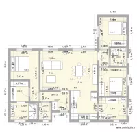 96 m2 avec 3 chambres