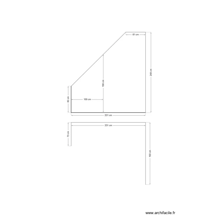 BASTISTE II. Plan de 