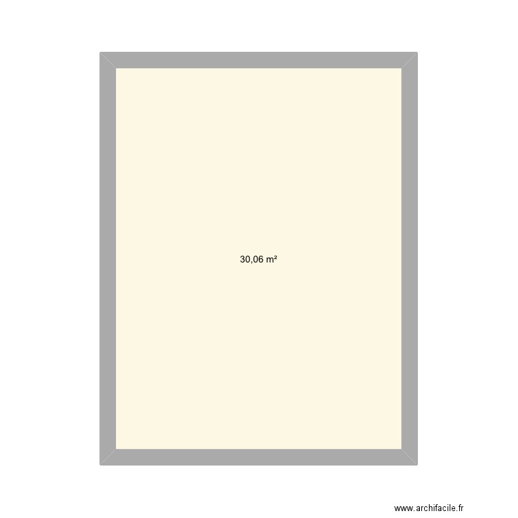 Aménagement sdb garage. Plan de 1 pièce et 30 m2