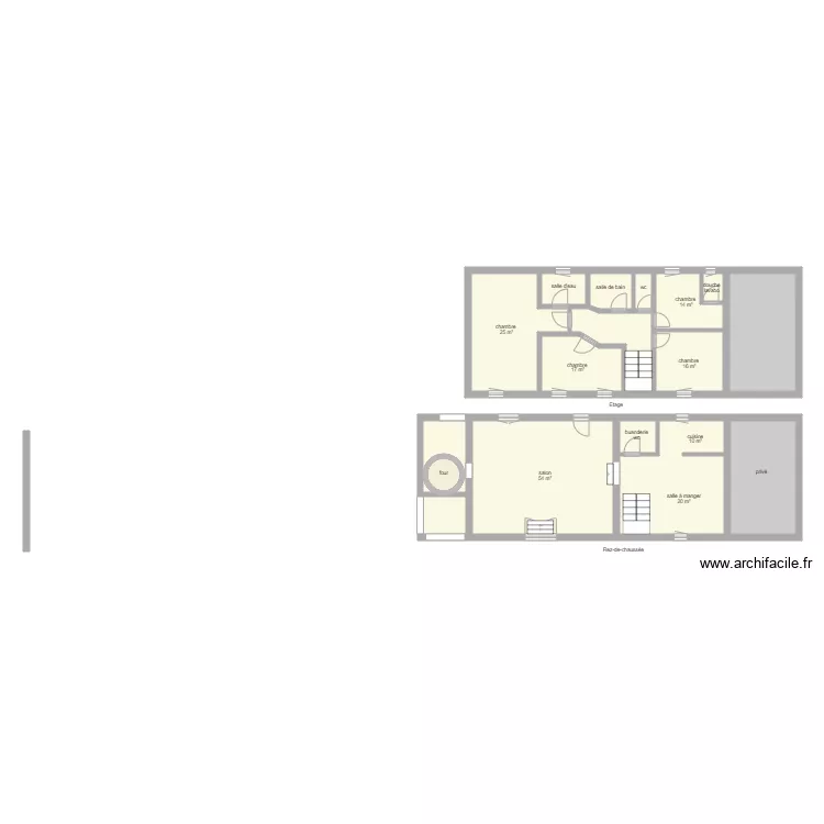 87G7094. Plan de 