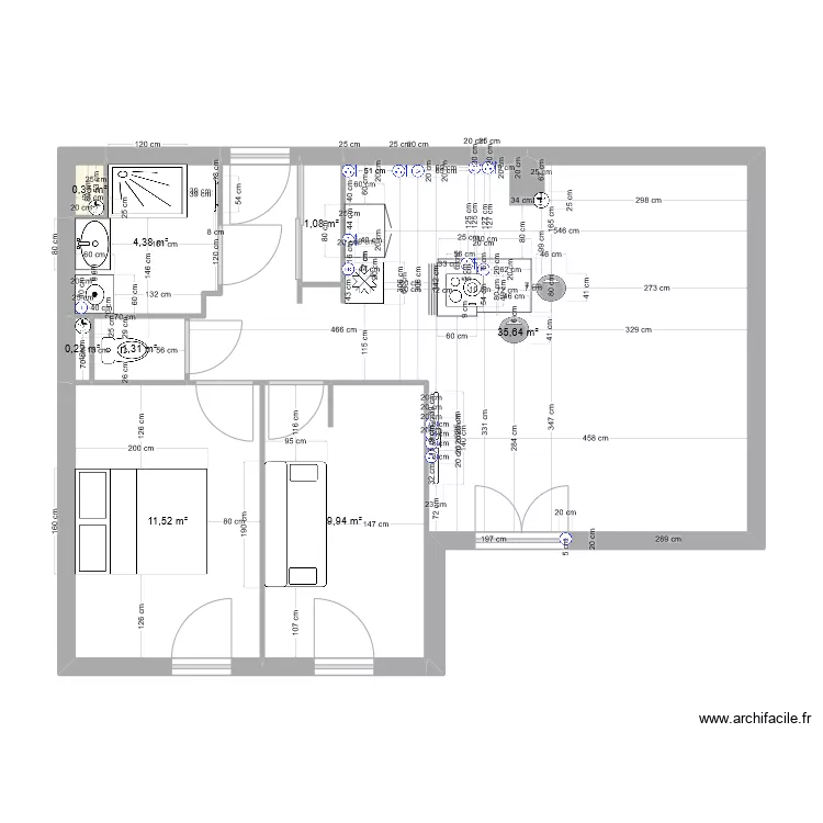 mamie cuisine elec2. Plan de 