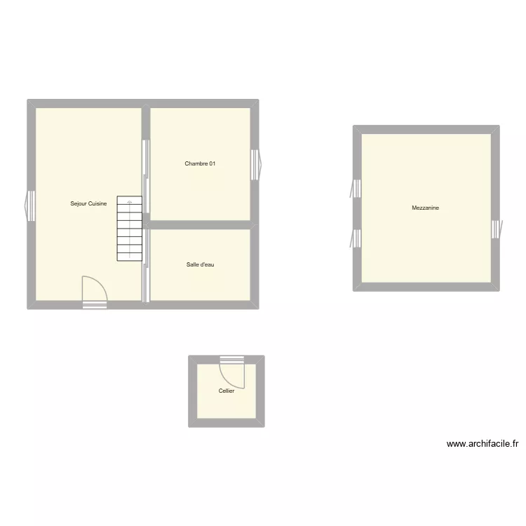 350602879. Plan de 5 et 65 m² 350602879. Plan de 5 et 65 m²