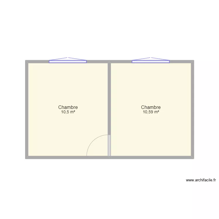 Grange - La Boissi&egrave;re. Plan de 
