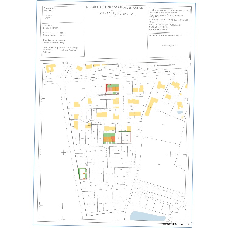 nesmy - ZAC de la Vrignaie. Plan de 0 pièce et 0 m2