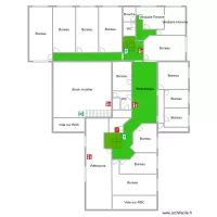 Agence Toulouse R+1 pour plan d'intervention