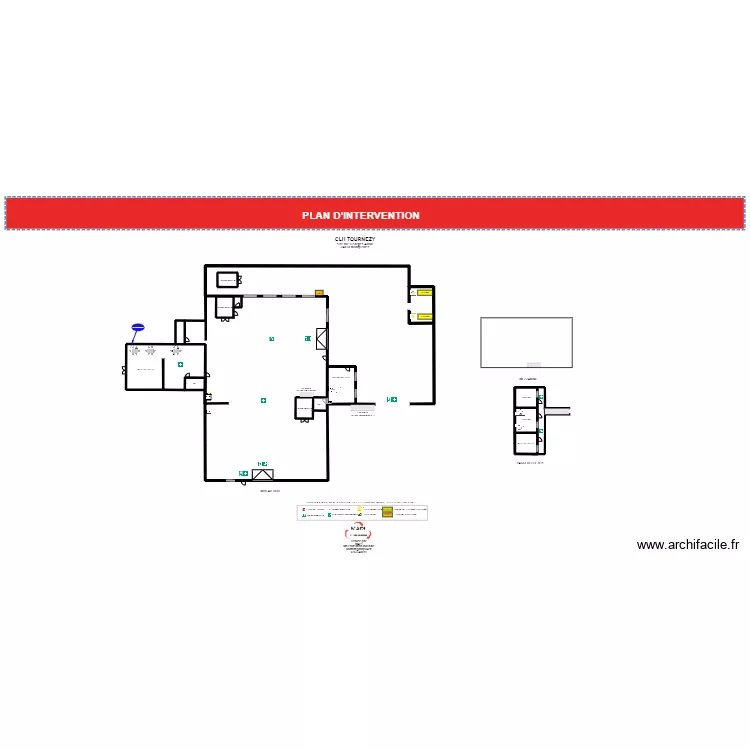 CLH BAt atelier 34. Plan de 