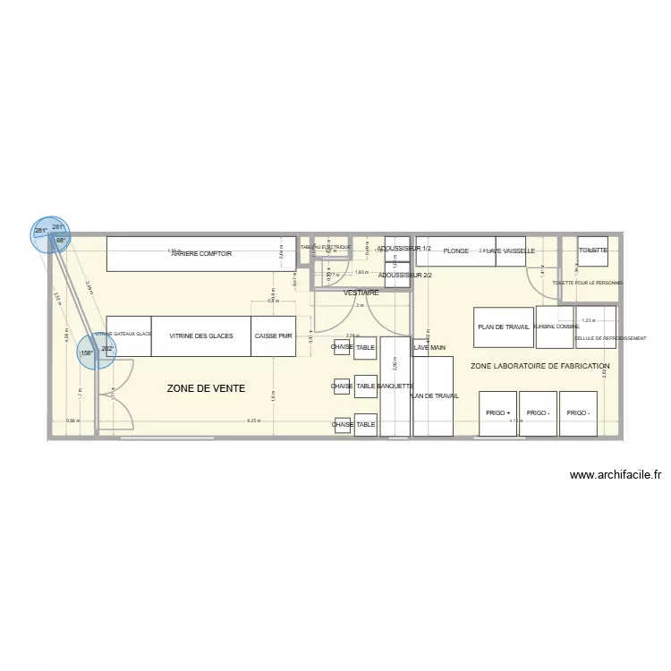 DIGIBOY VINCENT GLACIER FABRICANT 1. Plan de 7 et 45 m² DIGIBOY VINCENT GLACIER FABRICANT 1. Plan de 7 et 45 m²