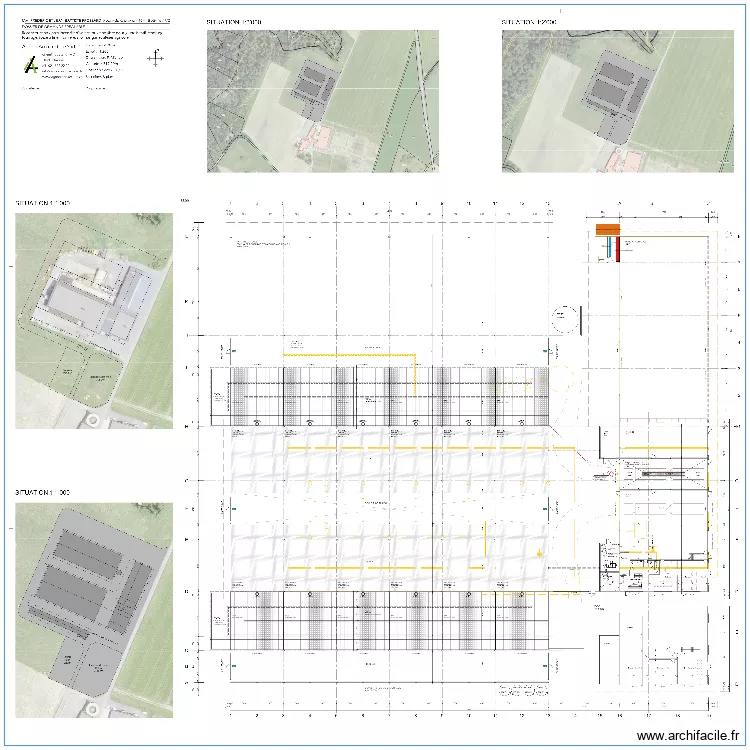 Frossard nouvelle ferme. Plan de Frossard nouvelle ferme. Plan de