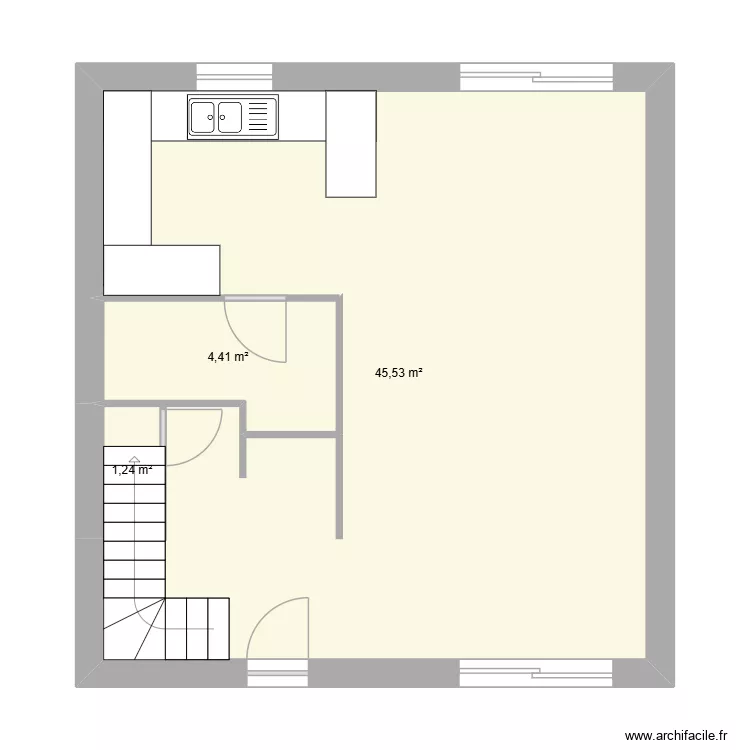 sandelin camille. Plan de 11  et 101 m²