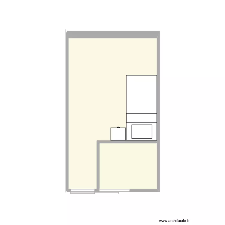 plan 3 M. Plan de 2  et 11 m²