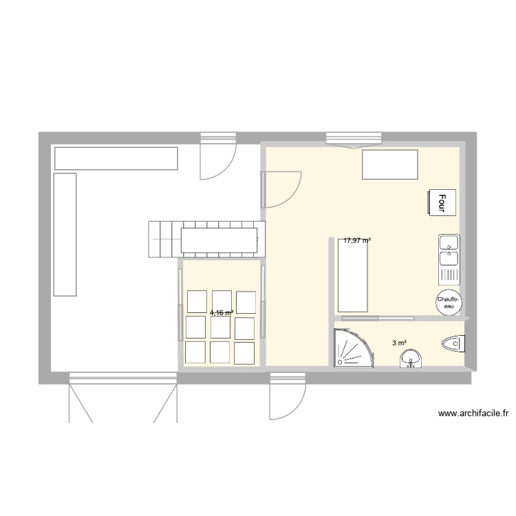 Miellerie. Plan de 0 pièce et 0 m2