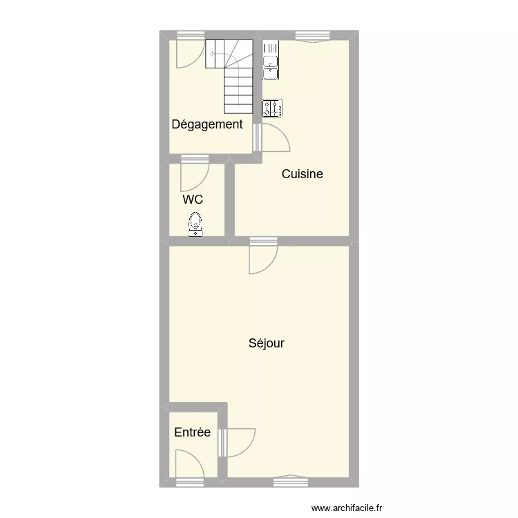 delavre rdc. Plan de 5 et 59 m² delavre rdc. Plan de 5 et 59 m²