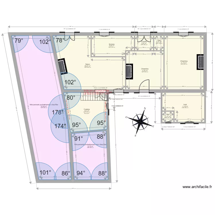 LUCIANO / MORICE. Plan de 