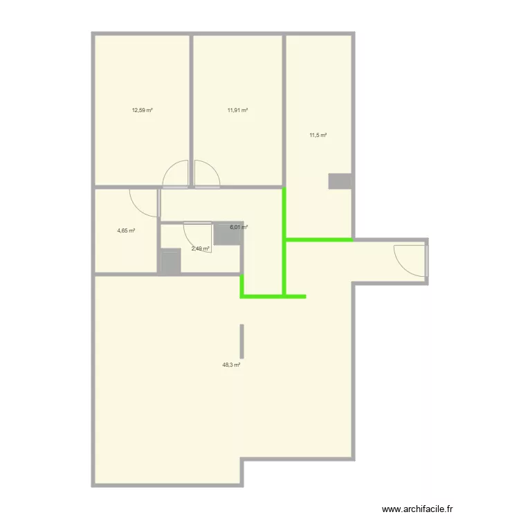 Vaugirard 235 AMENAGEMENT 5. Plan de 