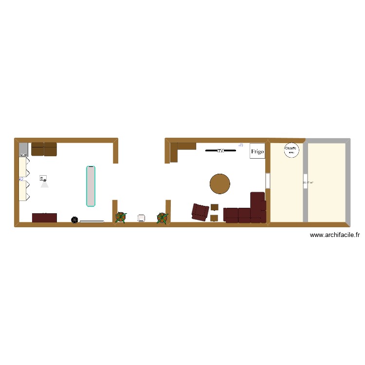 sous-sol papa. Plan de 0 pièce et 0 m2
