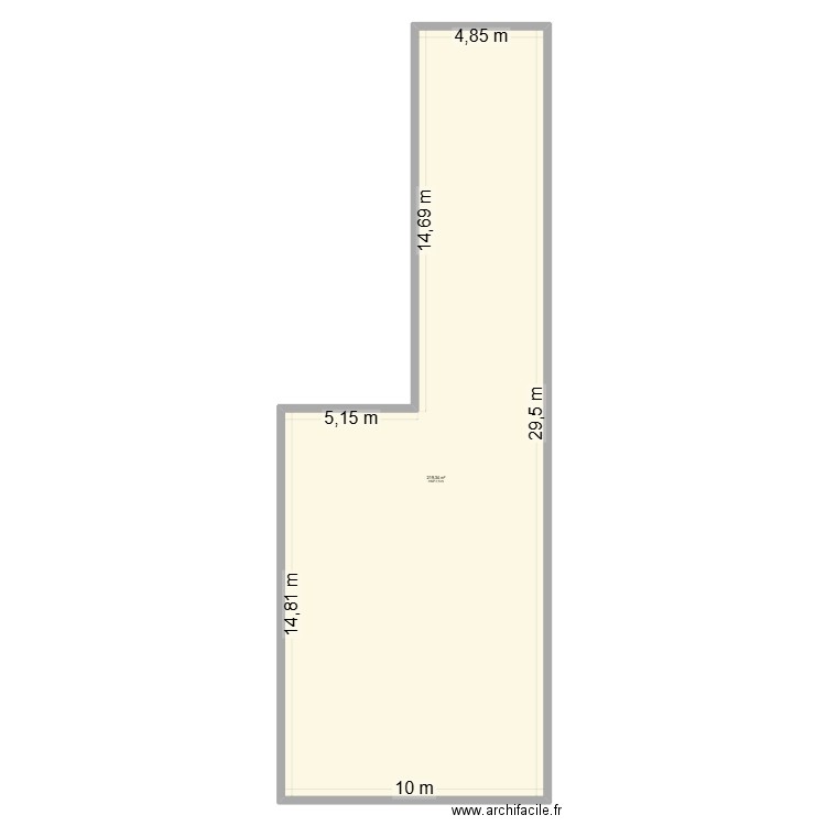 tfe construction. Plan de 3 pièces et 435 m2