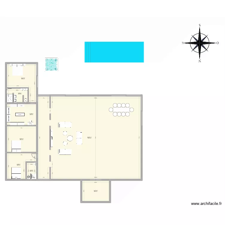 ???. Plan de 2  et 214 m²