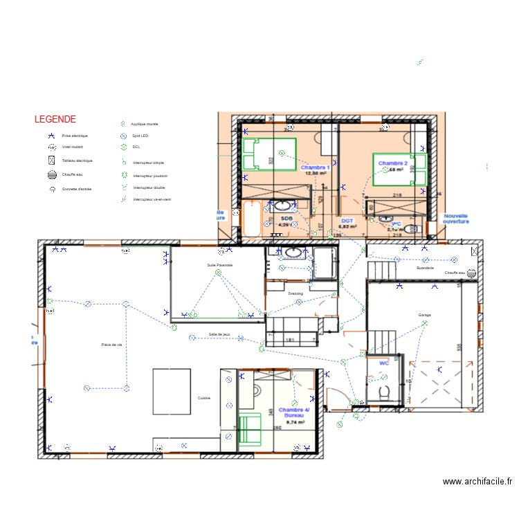 BOZONNET. Plan de 0 pièce et 0 m2