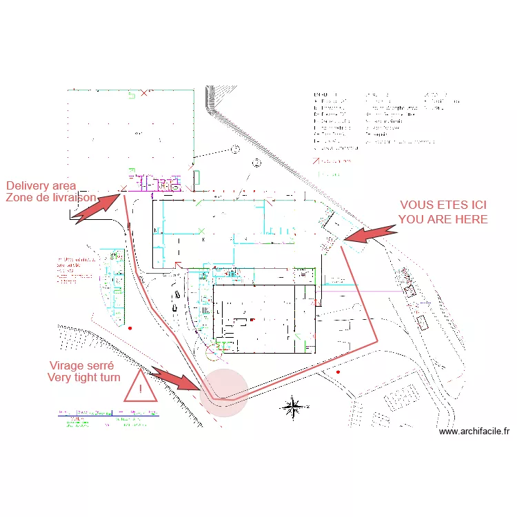Plan accès réception zone sécurisée. Plan de Plan accès réception zone sécurisée. Plan de