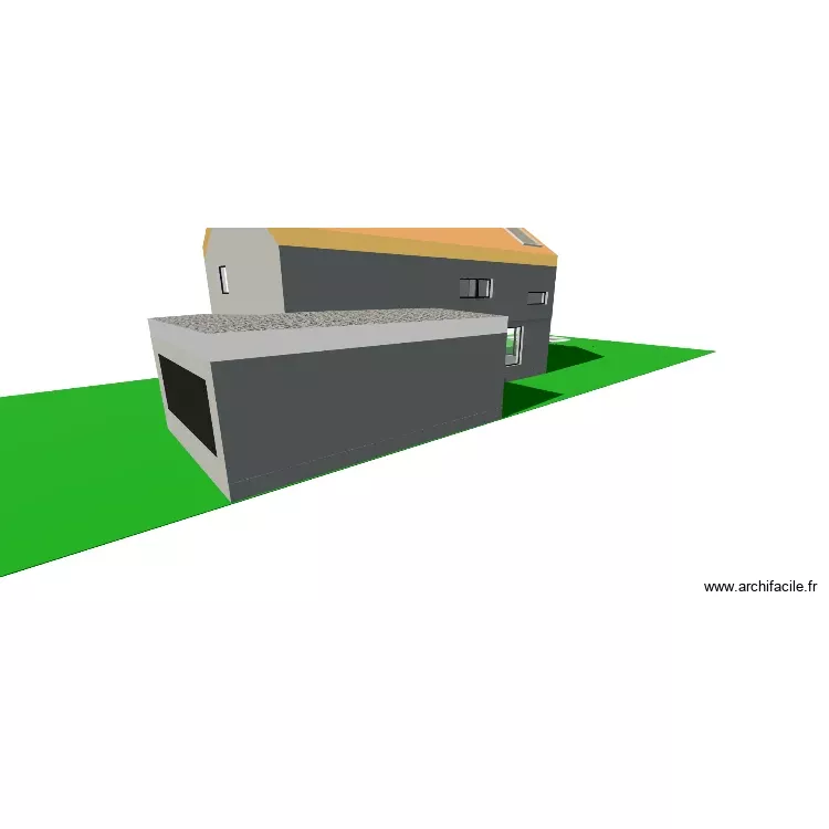 MAISON HIRTZ  TOIT PLAT. Plan de 16 Pièces et 472 m²
