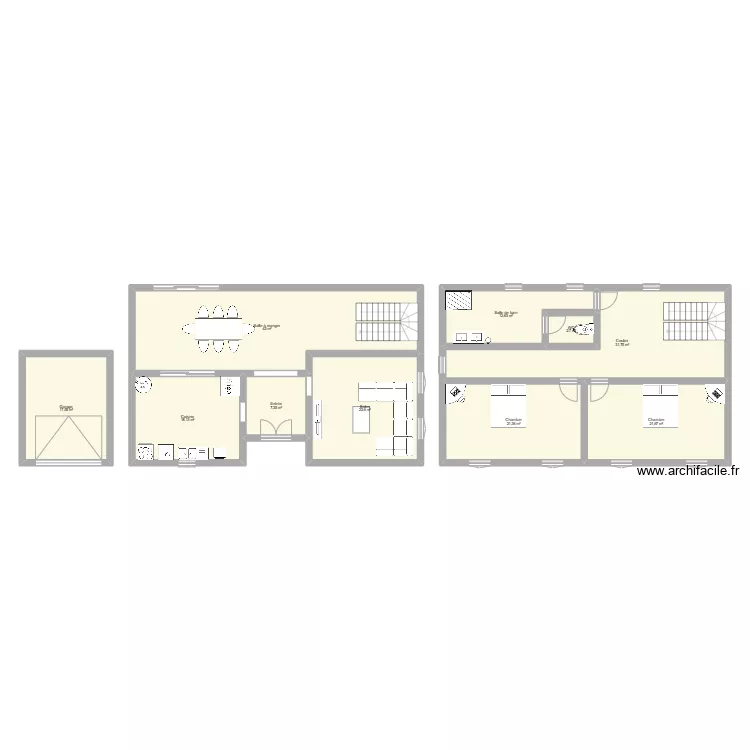 Je m'ennuie. Plan de 