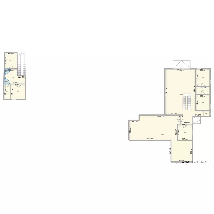 SCI BOTTERO Soleil Piscine. Plan de 