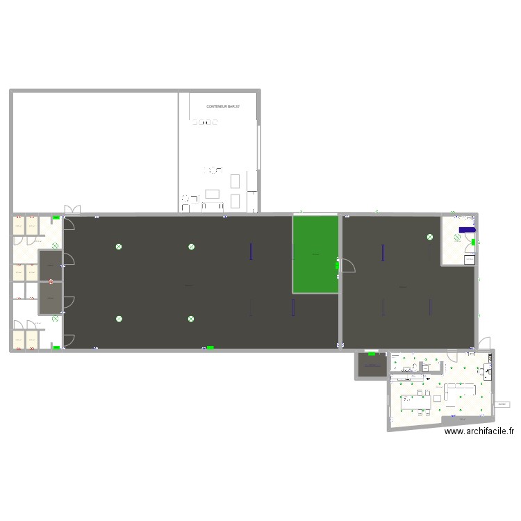 Escalade. Plan de 0 pièce et 0 m2