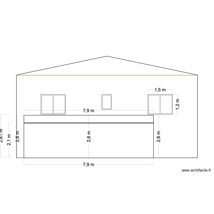 ouest. Plan de 0 pièce et 0 m2