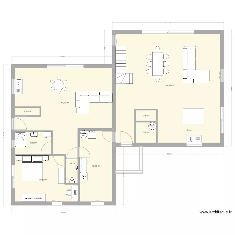 Maison cocomimi. Plan de 