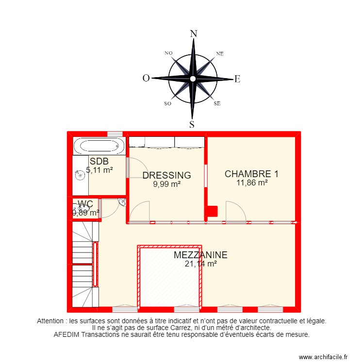 BI 17286 - . Plan de 51 pièces et 291 m2