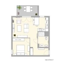 Appartement F2 lot 110 Les Sélestines à Colmar