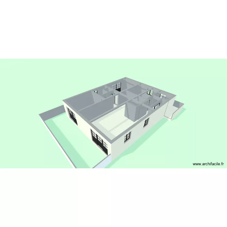 TOITURES. Plan de 9  et 113 m²