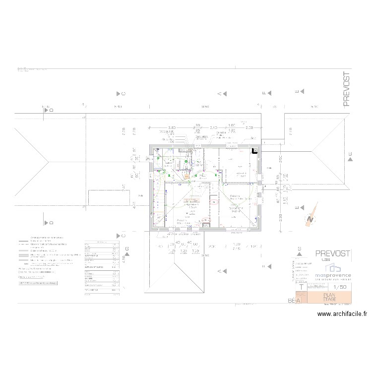 PRÉVOST ÉTAGE. Plan de 0 pièce et 0 m2