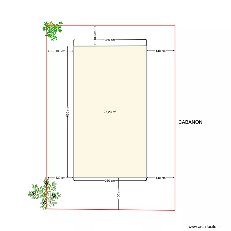 PISCINE COLAS. Plan de PISCINE COLAS. Plan de
