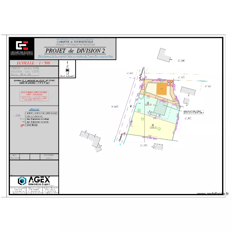 maison bordenoire. Plan de 1 pièce et 270 m²