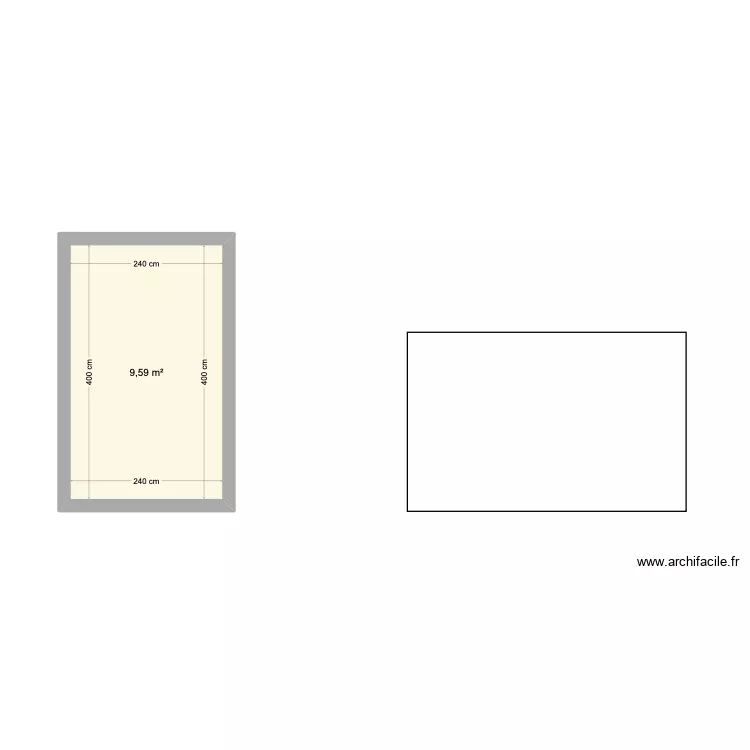 Chaudi&egrave;re. Plan de 