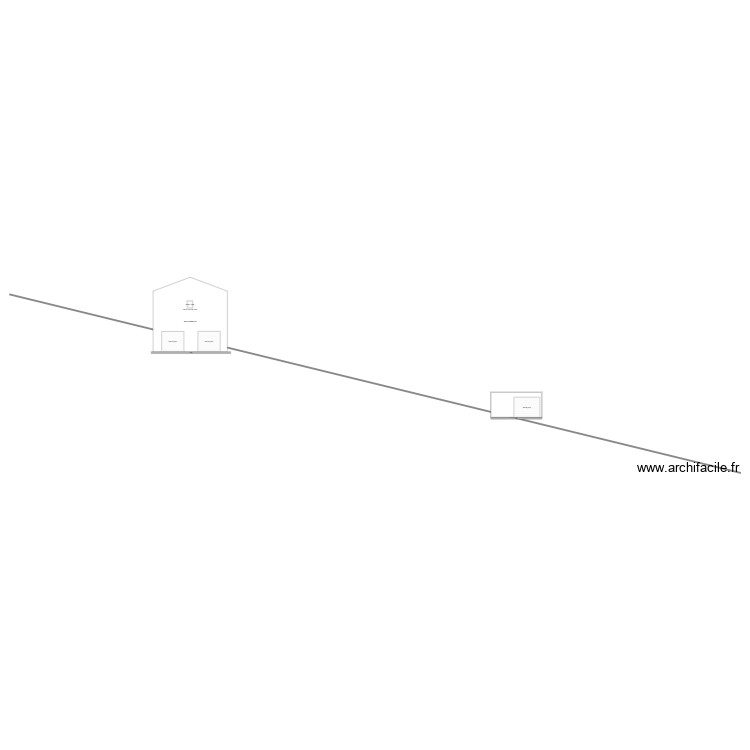 Plan de coupe. Plan de 0 pièce et 0 m2