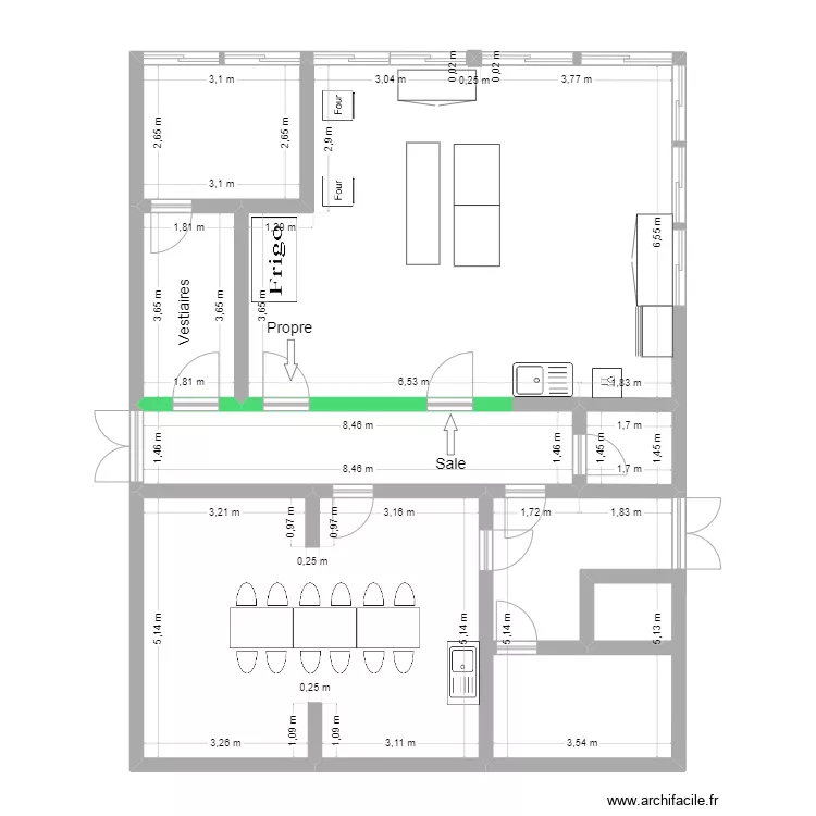 Cuisine 2. Plan de 