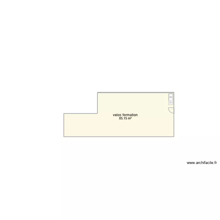 AMENAGT BAT A RDC 02 oct. Plan de 1 Pièce et 85 m² AMENAGT BAT A RDC 02 oct. Plan de 1 Pièce et 85 m²