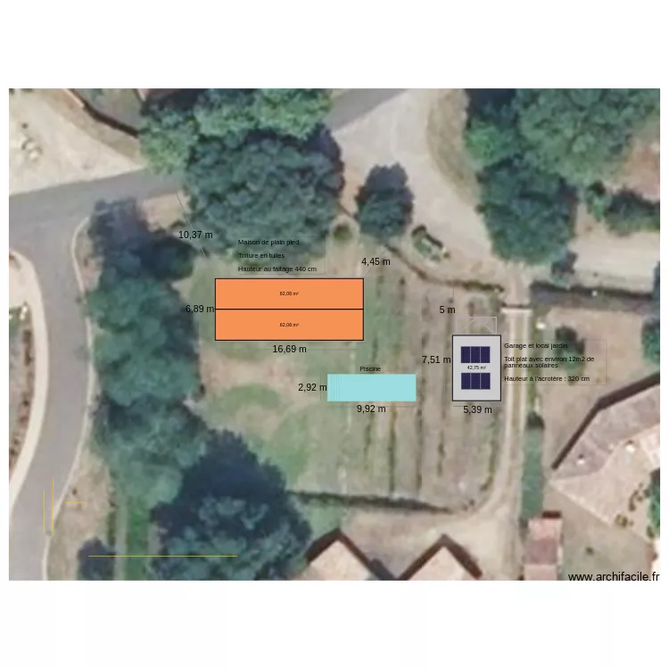 sme_1__certificat_urbanisme. Plan de 7  et 138 m²