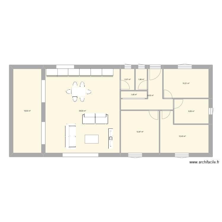 dernier 4. Plan de 0 pièce et 0 m2