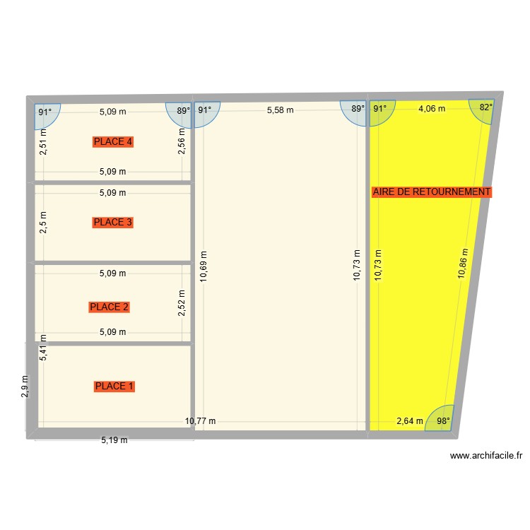 PARKING STATIONNEMENT - ST PIERRE. Plan de 0 pièce et 0 m2
