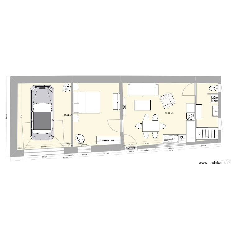 Logement Maman. Plan de 0 pièce et 0 m2