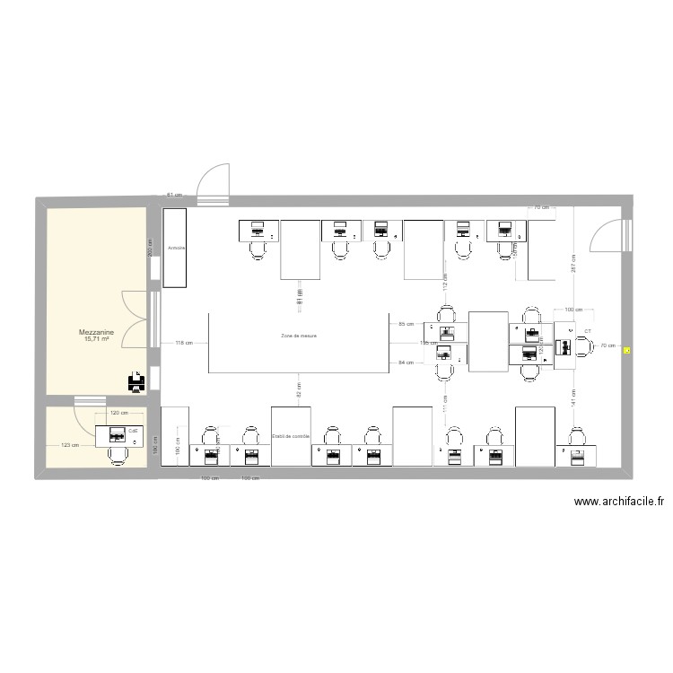 IMPLANTATION V1. Plan de 0 pièce et 0 m2