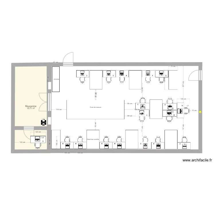 IMPLANTATION V1. Plan de 